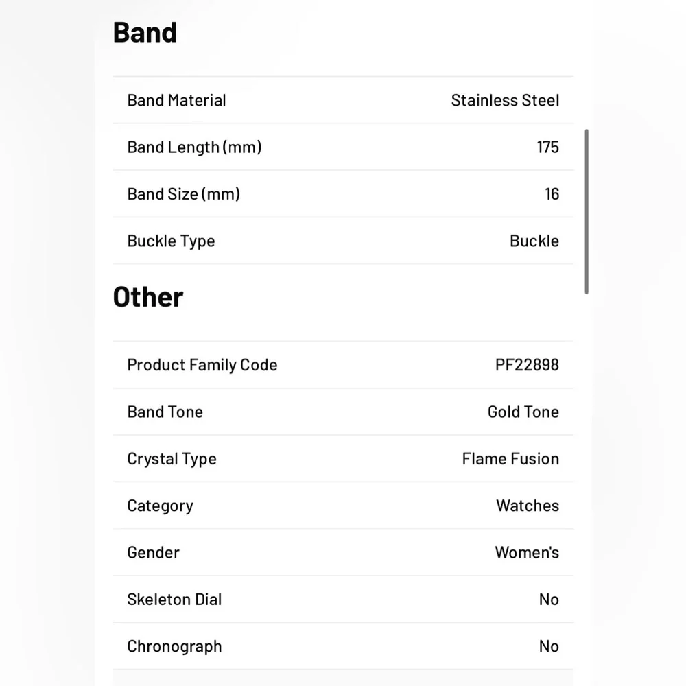 NWT. Montres Prestige X Invicta Women's Watch - 26.5mm,
Gold (MPW-0037). - Picture 6 of 6